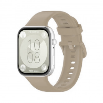 Λουράκι Σιλικόνης για Huawei Watch Fit 3 Μπέζ