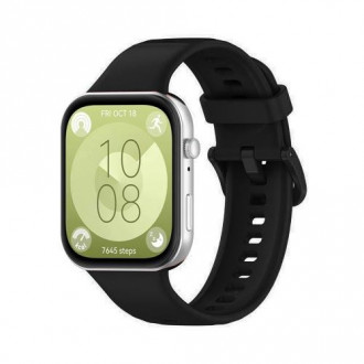 Λουράκι Σιλικόνης για Huawei Watch Fit 3 Μαύρο