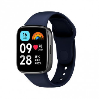 Λουράκι Σιλικόνης για Xiaomi Redmi Watch 3 Active/ 3 Lite Μπλέ