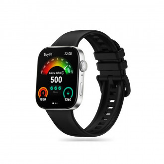 Λουράκι Σιλικόνης για Huawei Watch Fit Μαύρο