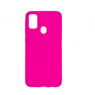 OEM Back Cover Θήκη Ενισχυμένης Σιλικόνης για Samsung Galaxy M31 Φούξια