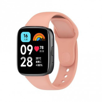 Λουράκι Σιλικόνης για Xiaomi Redmi Watch 3 Active/ 3 Lite Ροζ