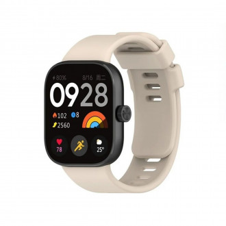 Λουράκι Σιλικόνης για Xiaomi Redmi Watch 4 Μπέζ