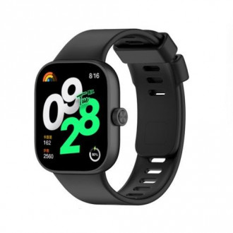 Λουράκι Σιλικόνης για Xiaomi Redmi Watch 4 Μαύρο