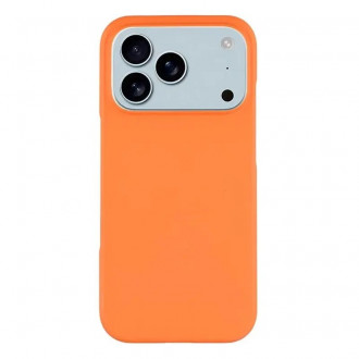 OEM Θήκη Rubber Ενισχυμένης Σιλικόνης για iPhone 17 pro max Πορτοκαλί