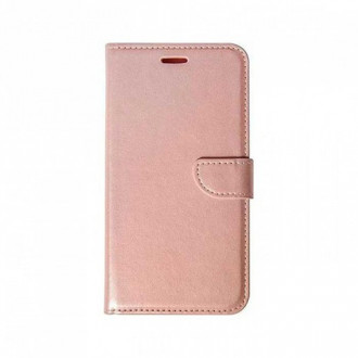 OEM Wallet Cover Θήκη Δερματίνης για Samsung Galaxy A06 Ροζ Χρυσό