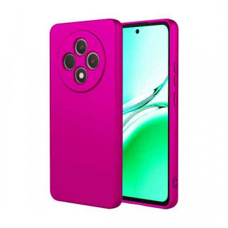 OEM Back Cover Θήκη Ενισχυμένης Σιλικόνης για Oppo Reno 12Fs 5G Φούξια