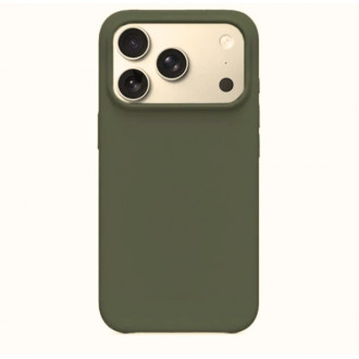 OEM Θήκη Rubber Ενισχυμένης Σιλικόνης για iPhone 17 Pro Χακί