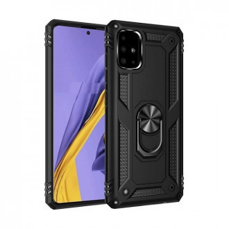 OEM Tough Armor Back Cover Θήκη Πλαστική Ανθεκτική με Ring Holder για Xiaomi Redmi Note 12 Pro 4G Μαύρο