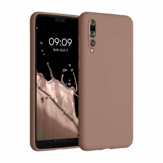 OEM Back Cover Θήκη Λεπτής Σιλικόνης  για Huawei P20 pro Καφέ