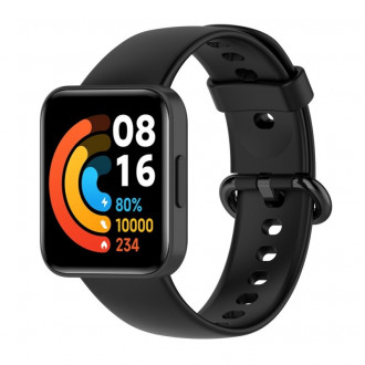 Scout Λουράκι Σιλικόνης για Redmi Watch 2 Lite / Poco Watch Μαύρο