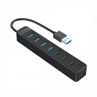 Orico Twu32-4a USB 3.0 Hub 8 Θυρών με σύνδεση USB-A Μαύρο