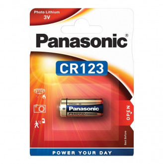 Panasonic Photo Power Μπαταρία Λιθίου CR123 3V 1τμχ