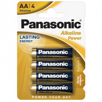 Panasonic Alkaline Power Μπαταρίες AA 1.5V 4τμχ