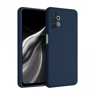 OEM Θήκη Rubber Ενισχυμένης Σιλικόνης για Samsung Galaxy A32 5G Σκούρο Μπλε