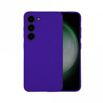 OEM Θήκη Rubber Ενισχυμένης Σιλικόνης για Samsung Galaxy S23 Μωβ