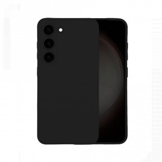 OEM Θήκη Rubber Ενισχυμένης Σιλικόνης για Samsung Galaxy S23 Μαύρο