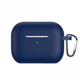 Siipro Θήκη Ενισχυμένης Σιλικόνης για Apple Airpods Pro 2 Σκούρο Μπλε