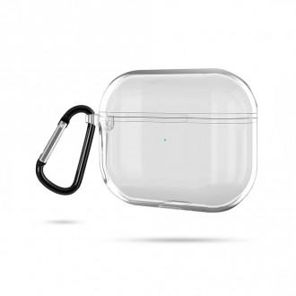 Siipro Θήκη Ενισχυμένης Σιλικόνης για Apple Airpods Pro 2 Διάφανο