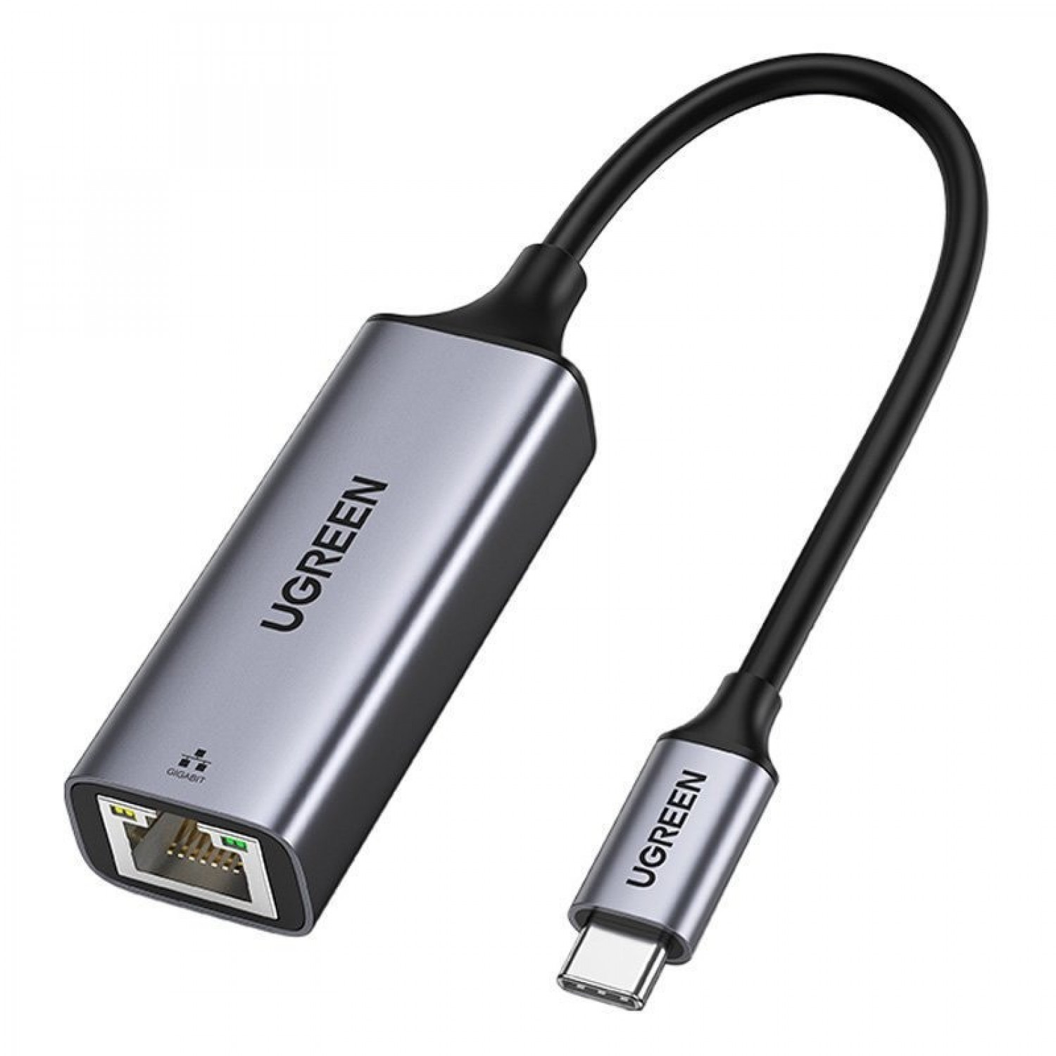 Ugreen CM199 Ασύρματος USB-C Αντάπτορας Δικτύου 1000Mbps Ασημί