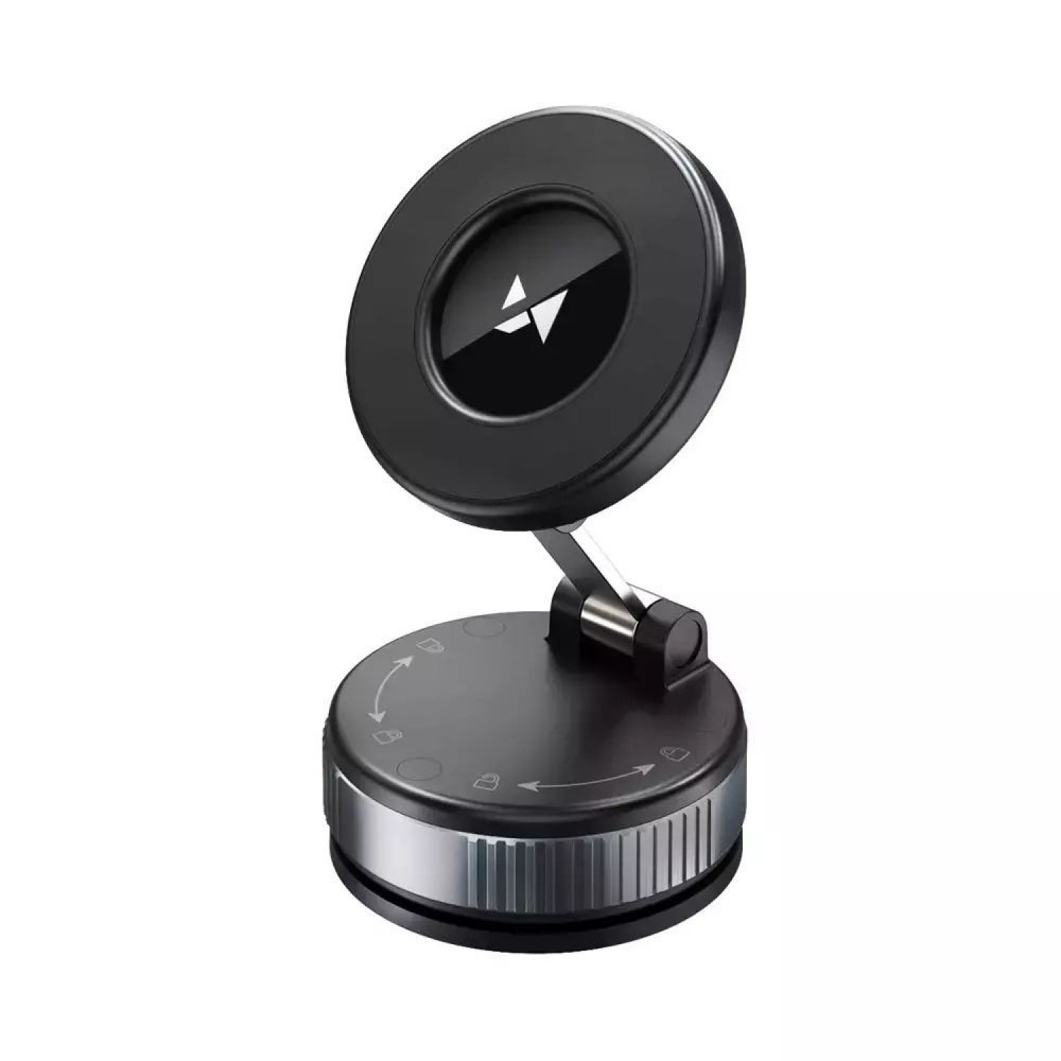 Wozinsky Βάση Κινητού Αυτοκινήτου με Μαγνήτη MagSafe Μαύρη