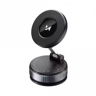 Wozinsky Βάση Κινητού Αυτοκινήτου με Μαγνήτη MagSafe Μαύρη