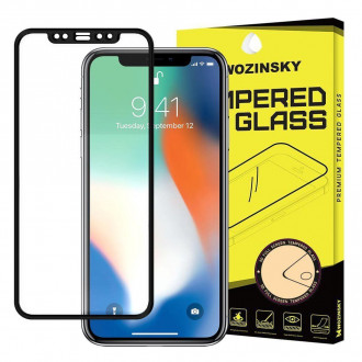 Wozinsky 5D Full Glue Full Face Tempered Glass iPhone 12 Mini Μαύρο