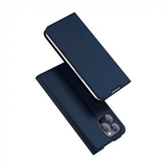 Dux Ducis Skin Pro Book Θήκη Δερματίνης για iPhone 14 Pro Max Μπλε