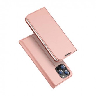 Dux Ducis Skin Pro Book Θήκη Δερματίνης για iPhone 14 Pro Ροζ