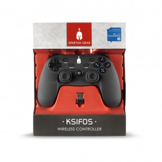 Spartan Gear - Ksifos Wireless Controller (Compatible with PC and Playstation 3)