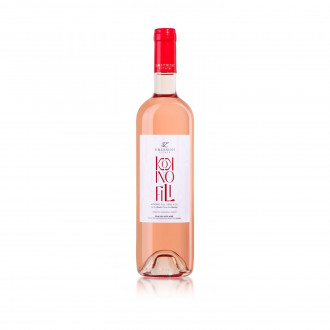 Simeonidis - Kokkino fili Rose -Muscat  Alexandrias - Merlot - Semi-Dry Wine P.G.I.,750ml
