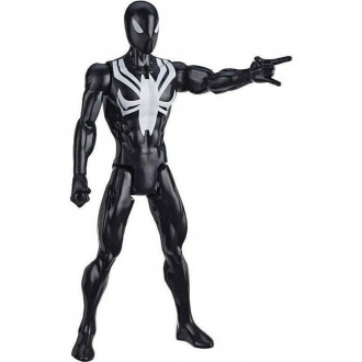 Hasbro Marvel Spider-Man Blast Gear: Titan Hero Series - Black Suit Spider-Man (E8523)