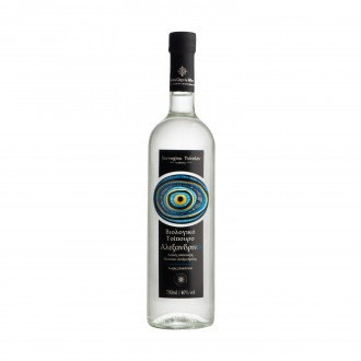 Tsipouro Limnos Organic Double Distillation - Moschato of Alexandria without Anise 40% Vol,700ml