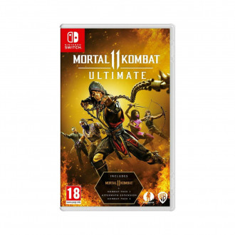 NSW Mortal Kombat 11 - Ultimate Edition (Includes Kombat Pack 1 & 2 + Aftermath Expansion) (Code in a Box)