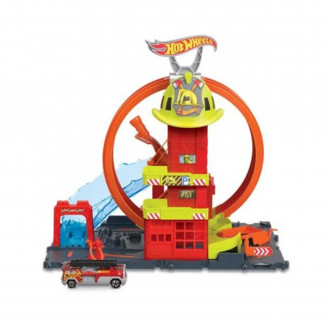 Mattel Hot Wheels City - Super Loop Fire Station (HKX41)