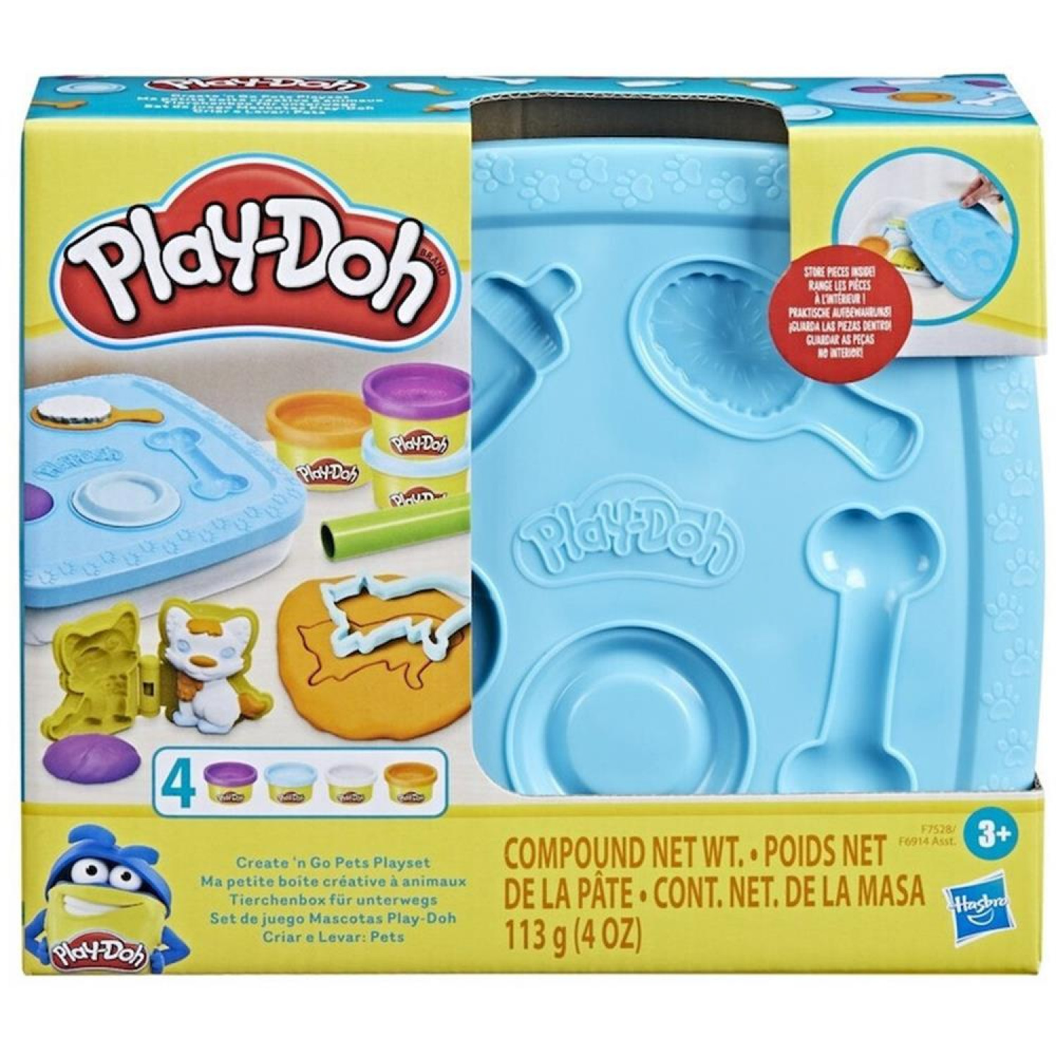 Hasbro Play-Doh: Create 'n Go Pets Playset (F7528) Hasbro Play-Doh: Create 'n Go Pets Playset (F7528)