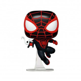 Funko Pop! Marvel Gamerverse: Spider-Man 2 - Miles Morales (Upgraded Suit) #970 Bobble-Head Vinyl Figure