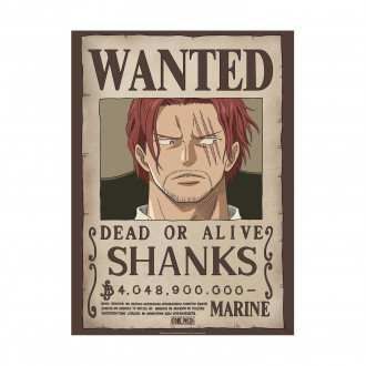 Abysse One Piece - Wanted Shanks Poster Chibi (52x38cm) (GBYDCO261)