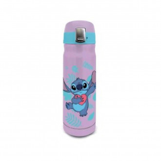 Stor: Disney: Stitch - Insulated Stainless Steel Traveling Bottle (410ml) (75863)