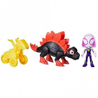 Hasbro Disney Marvel: Spidey And His Amazing Friends Dino-Webs - Dino Spin & Ghost-Spider (G0125)