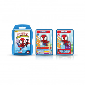 Winning Moves Top Trumps Junior: Marvel - Spidey & His Amazing Friends Card Game (WM04796-EN1)