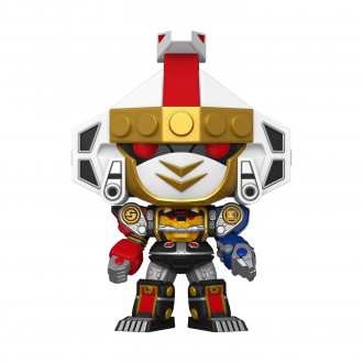 Funko Pop! Super: Mighty Morphin Power Rangers The Movie - Ninja Megazord (Metallic) #1783 Vinyl Figure (6
