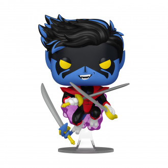 Funko Pop! Marvel: X-Men'97 - Nightcrawler #1538 Bobble-Head Vinyl Figure