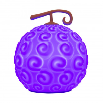 Paladone SquishyGlo: One Piece - GumGum Fruit Silicone Light Rechargeable (PP14339OPNF)