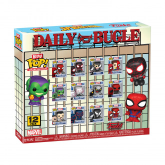 Funko Bitty Pop! Collector Pack! Marvel: Spider-Man - Daily Bugle 12 Pack (Special Edition) Vinyl Figures