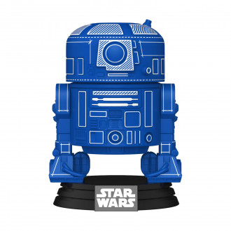 Funko Pop! Disney: Star Wars - R2-D2 Blueprint #798 Vinyl Figure