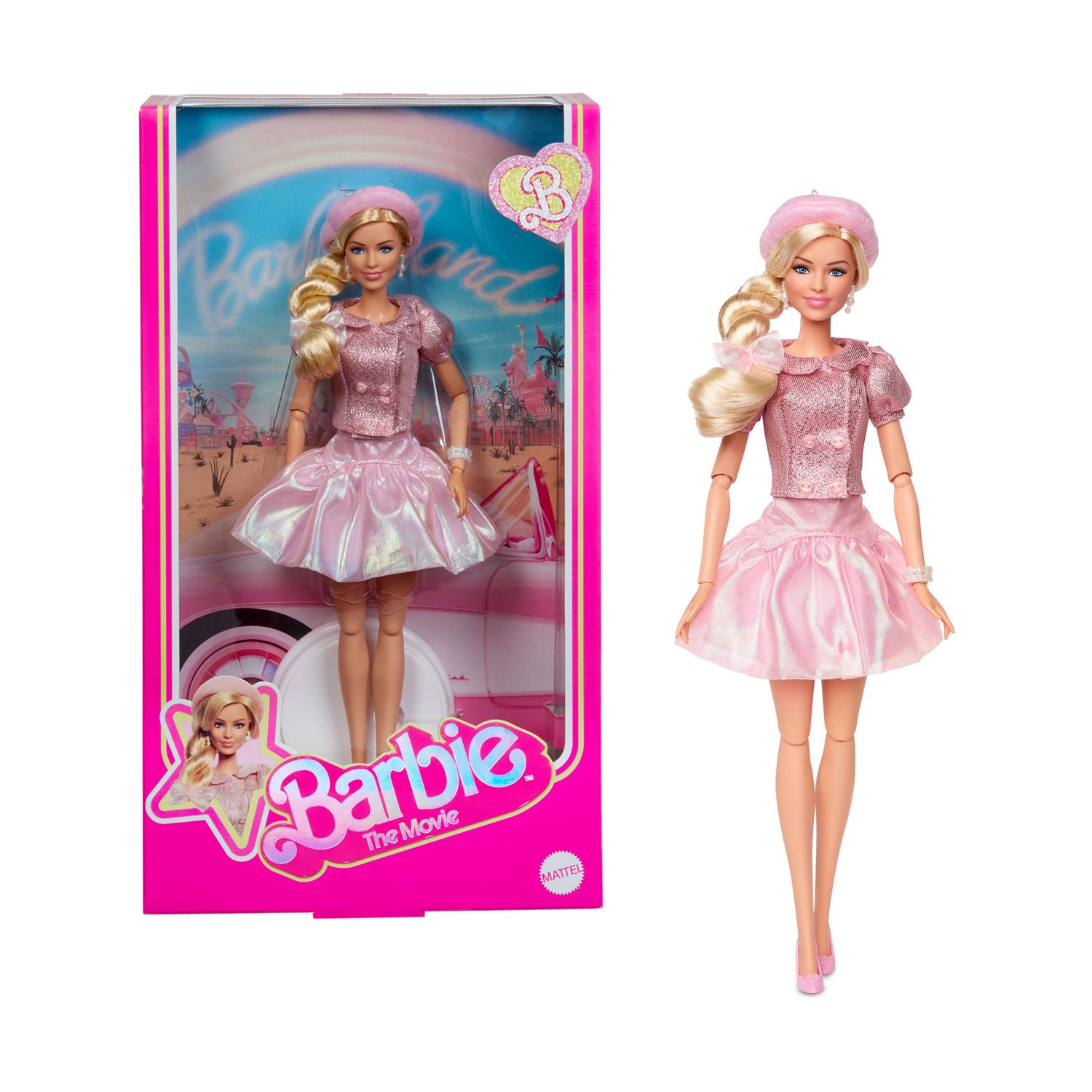 Mattel Barbie Movie: Barbie - Pink Beret Doll (JBJ53) Mattel Barbie Movie: Barbie - Pink Beret Doll (JBJ53)