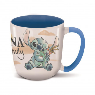 Stor: Stitch & Angel Ohana Dnls - Young Adult Ceramic Elite Mug In Gift Box (385ml) (94722)