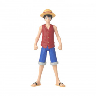 Bandai Anime Heroes Mega World Collectable: One Piece - Monkey D. Luffy Action Figure (38331)