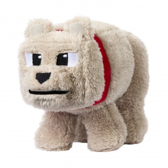 Mattel Minecraft: Wolf Plush (20cm) (JFP55)